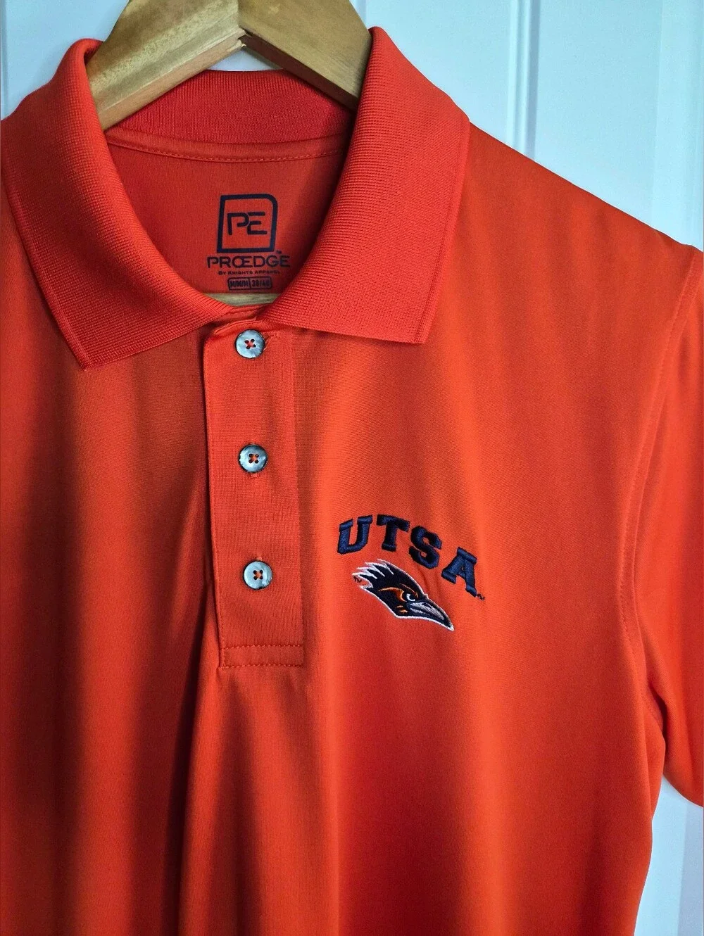 Medium UTSA Roadrunners Proedge Polo Texas Golf Casual NCAA Football Travel